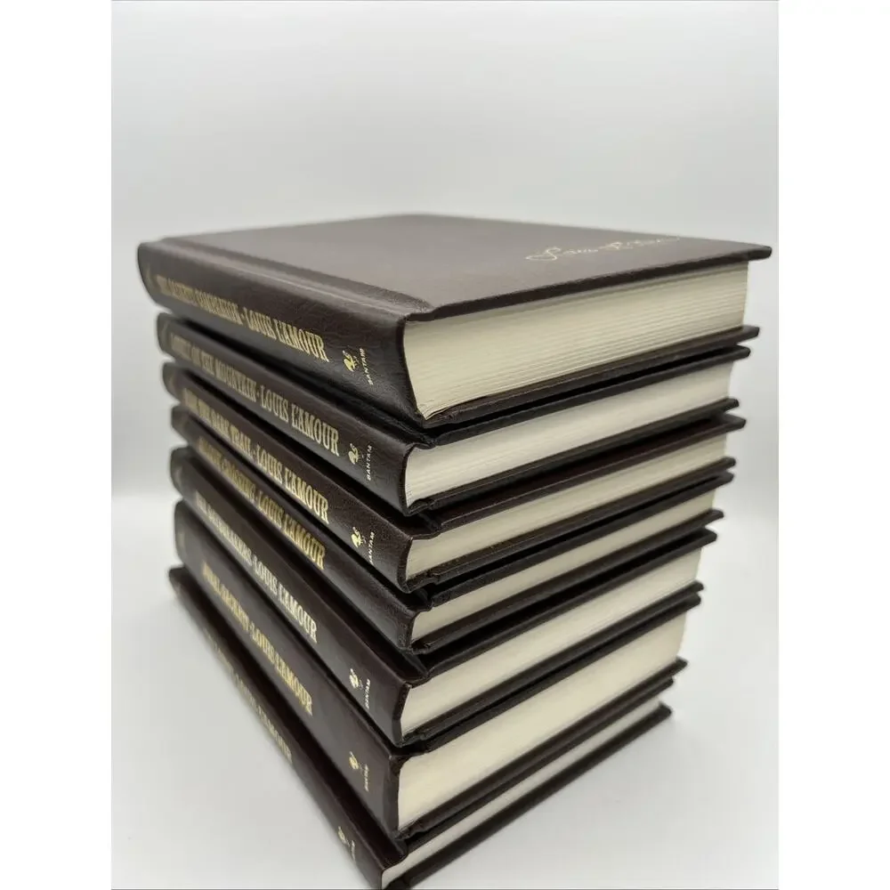 The Sackett Saga Louis L'Amour Collection Leatherette Set of 14 Books